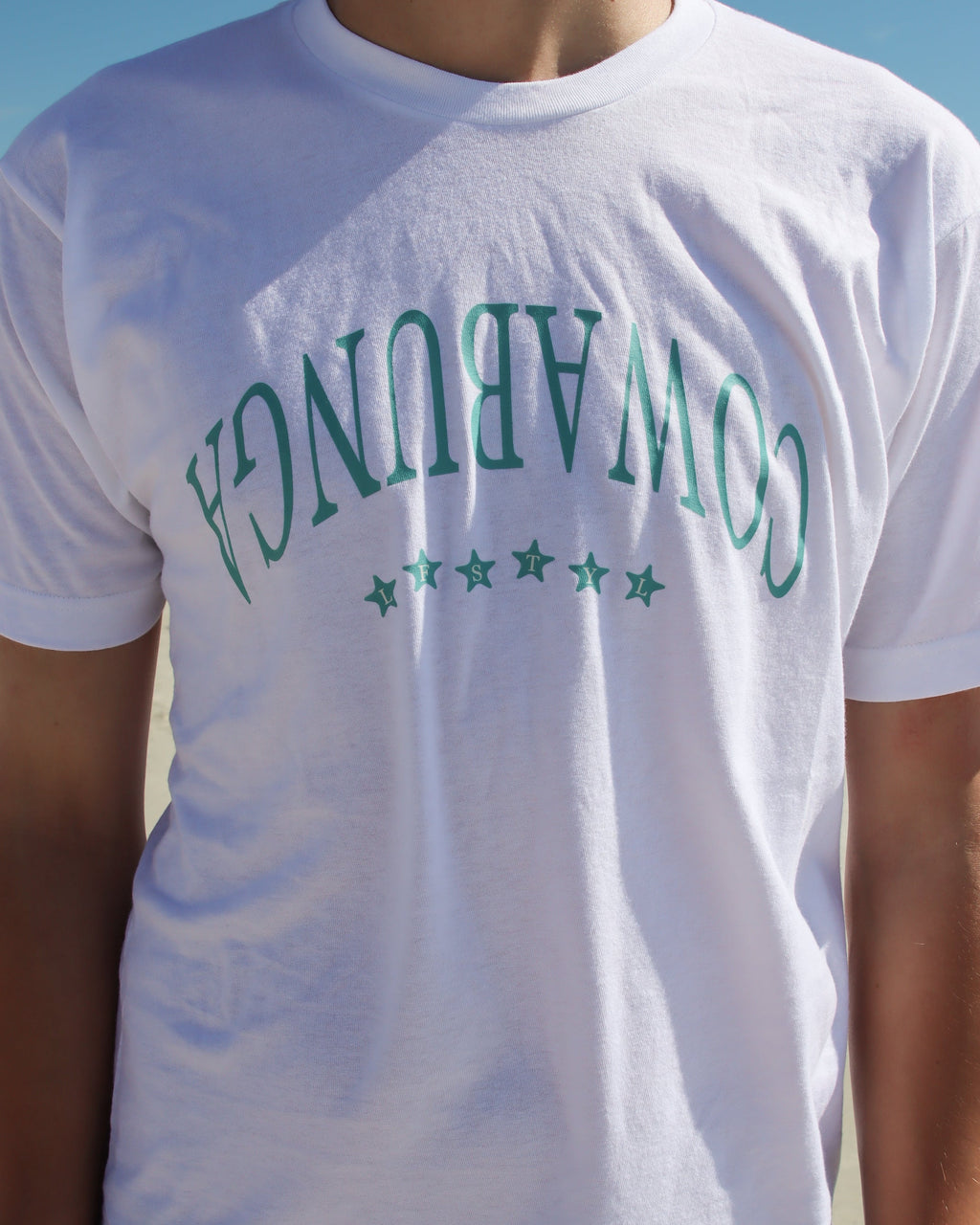 Cowabunga Stars Short Sleeve T-Shirt
