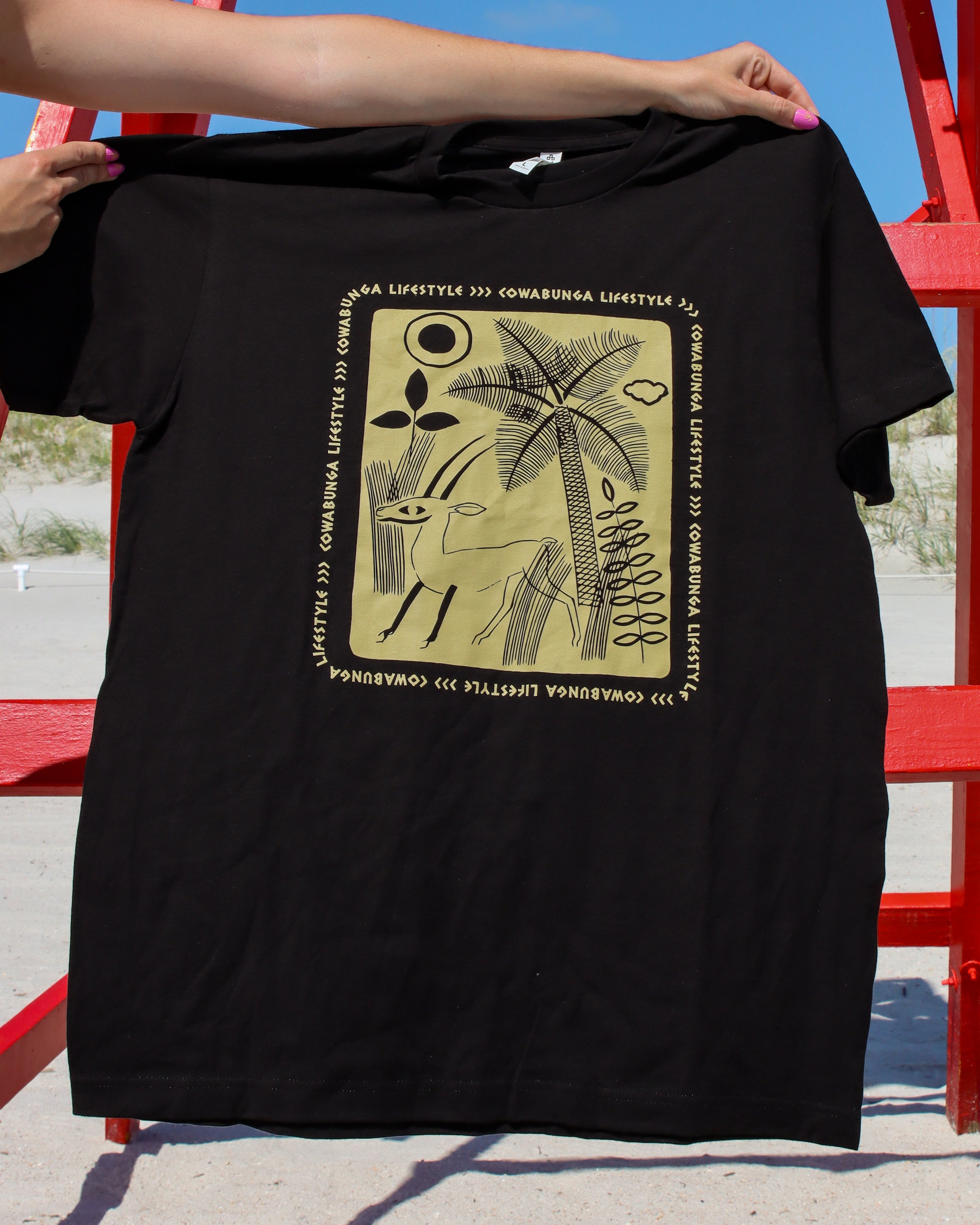 Palm Trees Short Sleeve T-Shirt